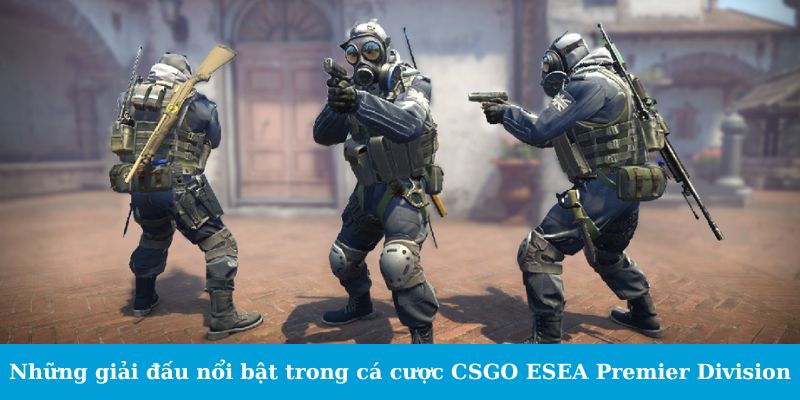 Những giải đấu nổi bật trong cá cược CSGO ESEA Premier Division