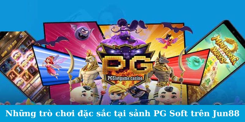 Những trò chơi đặc sắc tại sảnh PG Soft trên QQ88